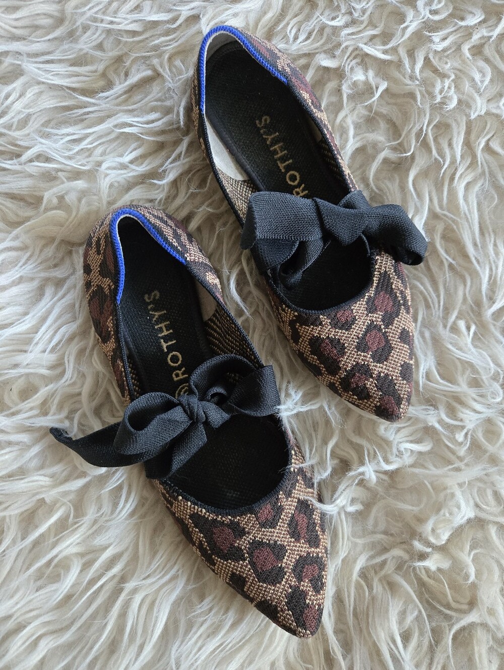 Rothy's Wildcat Mary Jane Flats
